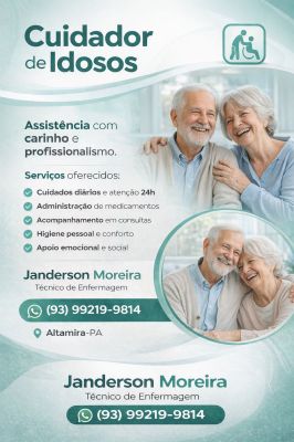 Janderson Cuidador e Técnico de Enfermagem foto 2